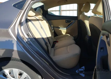 2011 Hyundai Elantra Gls from USA, damaged, VIN 5NPDH4AE7BH049990